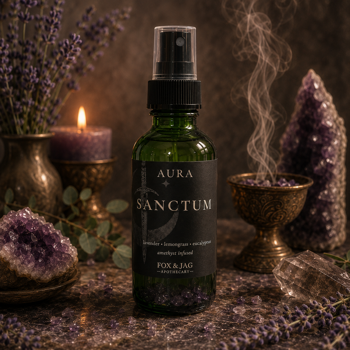 Aura Sanctum room and linen spray by Fox & Jag Apothecary