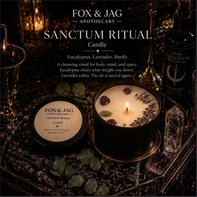 Ritual Candle — Sanctum